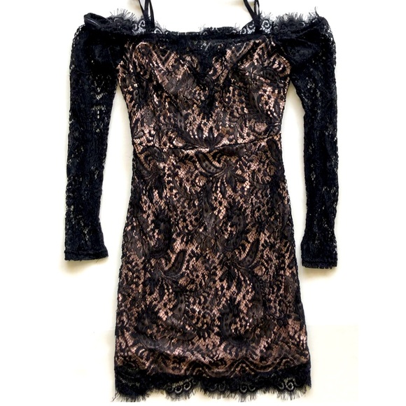 SEXY MINI LACE Fully Lined Dress - Picture 2 of 7